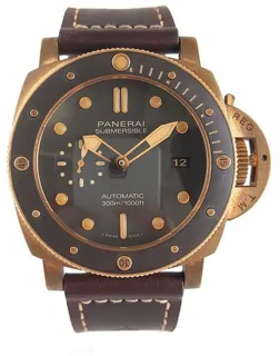 Panerai Submersible PAM 00968 47mm Bronze Brown