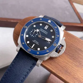 Panerai Submersible PAM 01289 44mm Steel Blue