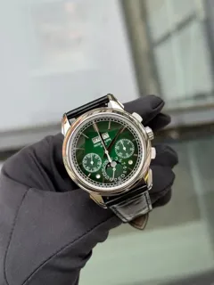 Patek Philippe Perpetual Calendar Chronograph 5270P-014 41mm Platinum Green