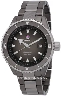 Rado Captain Cook R32144102 43mm Ceramic and Titanium and Stainless steel Gray