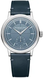 Raymond Weil Millesime 39.5mm Stainless steel Blue