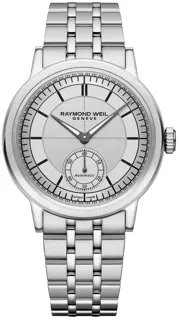 Raymond Weil Millesime 1RA01098 39.5mm Stainless steel Silver