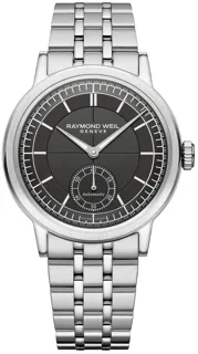 Raymond Weil Millesime 39.5mm Stainless steel Gray