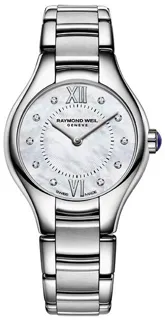 Raymond Weil Noemia Stainless steel White