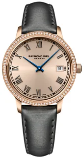 Raymond Weil Toccata Rose gold and Stainless steel and PVD rose$black