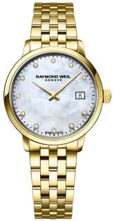 Raymond Weil Toccata Yellow gold and Stainless steel and PVD White