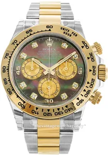 Rolex Daytona 116503-0009 Yellow gold and Stainless steel Black