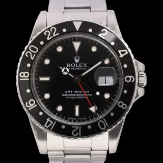 Rolex GMT-Master 16750 40mm Steel Black