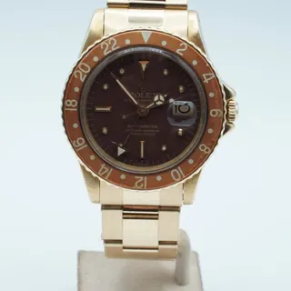 Rolex GMT-Master 1675 40mm Stainless steel Brown