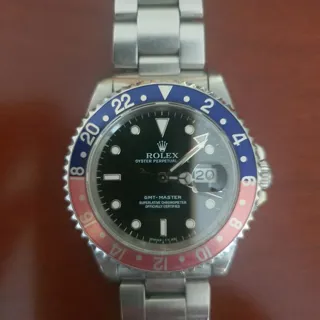 Rolex GMT-Master 1675 40mm Stainless steel Black