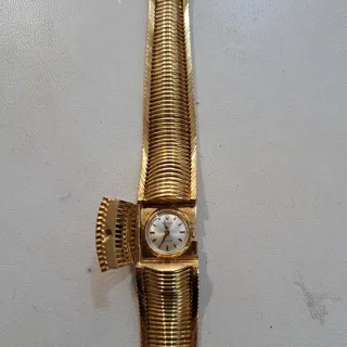 Rolex Precision 20mm 18 kt gold