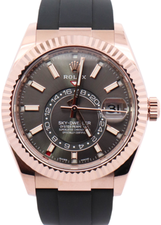 Rolex Sky-Dweller 326235 42mm Rose gold Gray