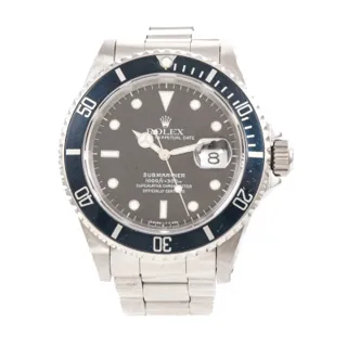 Rolex Submariner 16610 Stainless steel Black