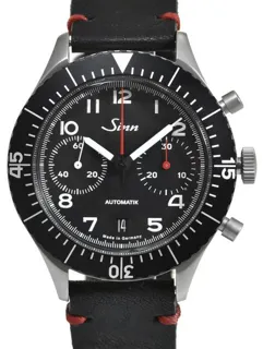 Sinn 158 43mm Steel Black