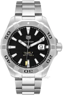 TAG Heuer Aquaracer 300M WAY2010.BA0927 Stainless steel Black