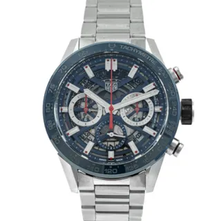 TAG Heuer Carrera CBG2011 Ceramic and Stainless steel Blue