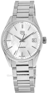 TAG Heuer Carrera Lady WBK1311.BA0652 Brushed/polished steel White