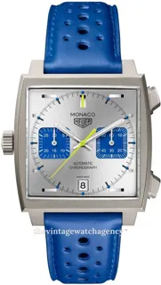 TAG Heuer Monaco CAW218C.FC6548 39mm Titanium Silver