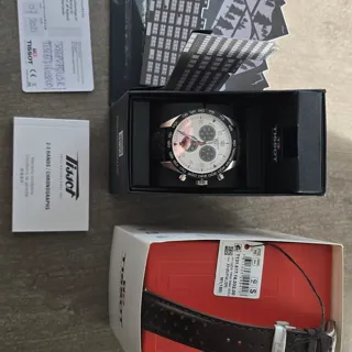 Tissot PRS 516 T1316171603200 45mm Stainless steel and PVD Silver