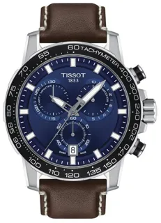 Tissot Supersport THE    COME OUT ON THE  IN TEAM  WITH 45.5mm Rose gold Blue