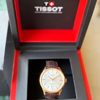 Tissot T-Classic T139.807.36.031.00 39mm Rose gold and Stainless steel Silver