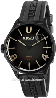 U-Boat Darkmoon 9019 40mm Stainless steel Black