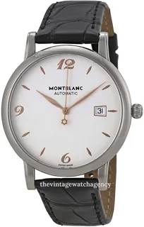 Montblanc Star 110717 39mm Stainless steel White