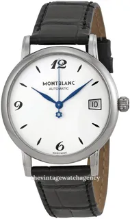 Montblanc Star 111590 34mm brushed/polished steel Champagne