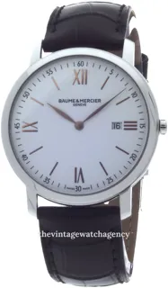 Baume & Mercier Classima M0A10181 39mm brushed/polished steel Silver