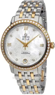 Omega De Ville 424.25.33.20.55.004 Yellow gold White