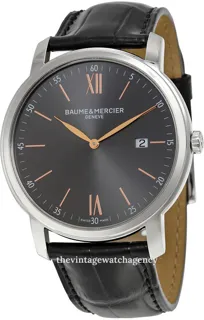 Baume & Mercier Classima MOA10266 42mm brushed/polished steel Gray