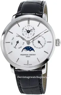 Frédérique Constant Manufacture FC-775S4S6 42mm Stainless steel White