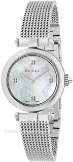 Gucci Diamantissima YA141504 Brushed/polished steel White