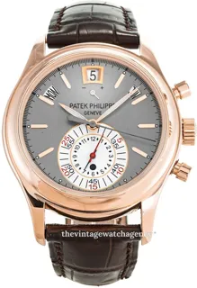 Patek Philippe Annual Calendar Chronograph 5960R-001 40.5mm Rose gold Gray