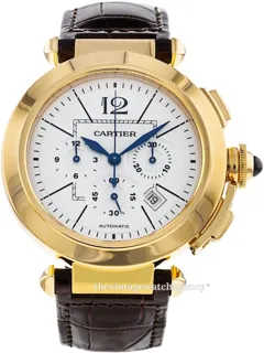 Cartier Pasha W3020151 18k rose gold Silver