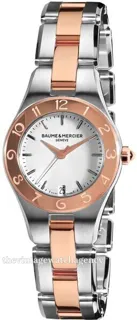 Baume & Mercier Linea M0A10114 27mm Brushed/polished steel White Mother of pearl