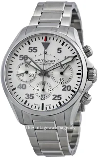 Hamilton Khaki Aviation H64666155 Stainless steel Silver