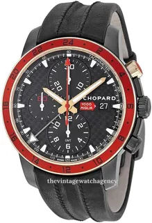 Chopard Classic Racing 168550-6001 42.5mm Rose gold and Stainless steel Black