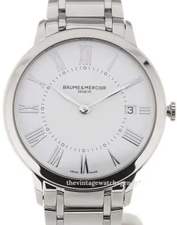 Baume & Mercier Classima M0A10261 36.5mm Brushed/polished steel Silver