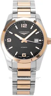 Longines Conquest L2.785.5.56.7 40mm Stainless steel and Red gold Black