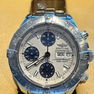 Breitling Superocean A13340 42mm Steel Silver