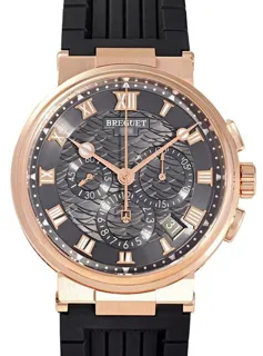 Breguet Marine 5527BR/G3/5WV 42.5mm Rose gold Gray