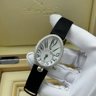 Breguet Reine de Naples 8918BB/58/864D00D 28mm White gold White