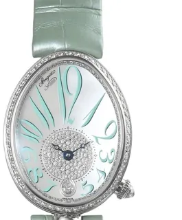 Breguet Reine de Naples 8918BB/5D/964/D0 36.5mm White gold White