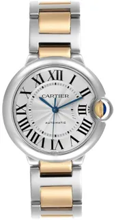 Cartier Ballon Bleu Yellow gold and Stainless steel Silver