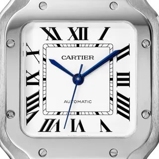 Cartier Santos de Cartier 35mm Steel Silvered