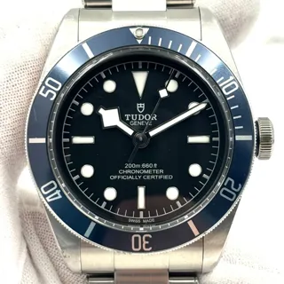 Tudor Heritage 41mm Stainless steel Black