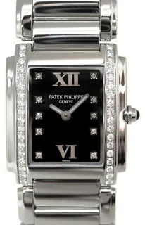 Patek Philippe Twenty~4 4910/10A-001 25mm Stainless steel Black