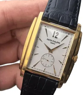 Patek Philippe Gondolo 5124J-001 33.5mm Yellow gold Silver