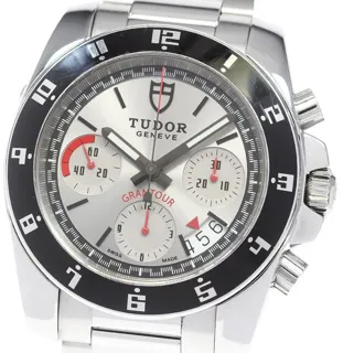 Tudor Grantour Chrono 20350 41mm Steel Silver